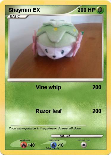 Pokemon Shaymin EX