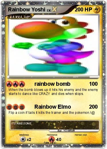 Pokemon Rainbow Yoshi