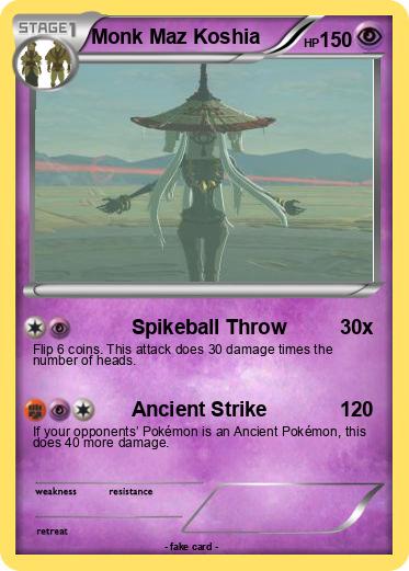 Pokemon Monk Maz Koshia