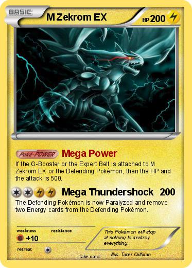 Pokemon M Zekrom EX