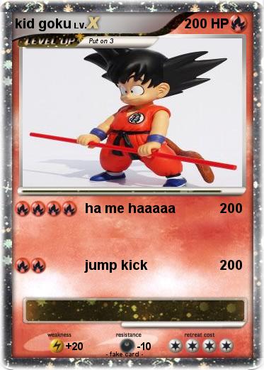Pokemon kid goku