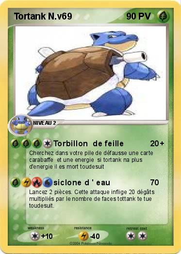 Pokemon Tortank N.v69