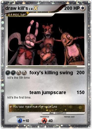 Pokemon draw kill's