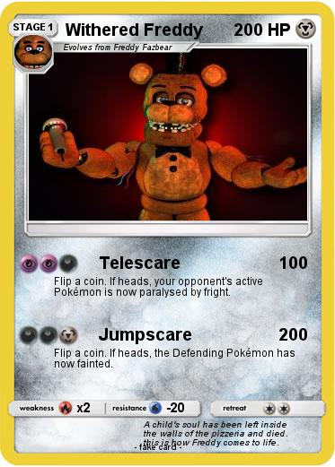 Pokemon Withered Freddy