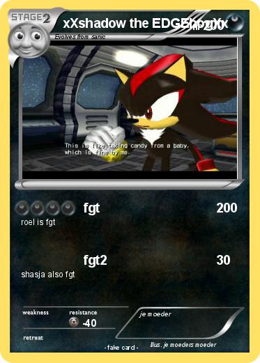 Pokemon xXshadow the EDGEhogXx