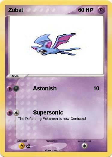 Pokemon Zubat