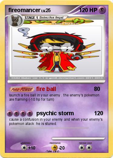 Pokemon fireomancer