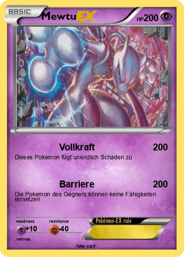 Pokemon Mewtu