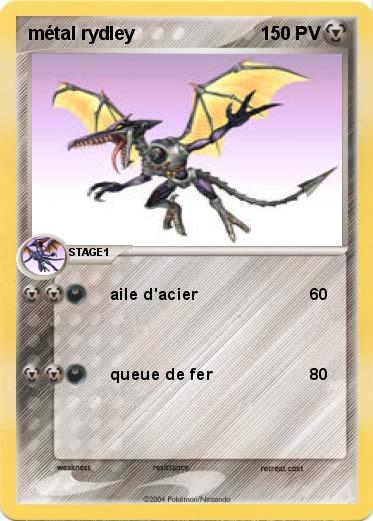 Pokemon métal rydley