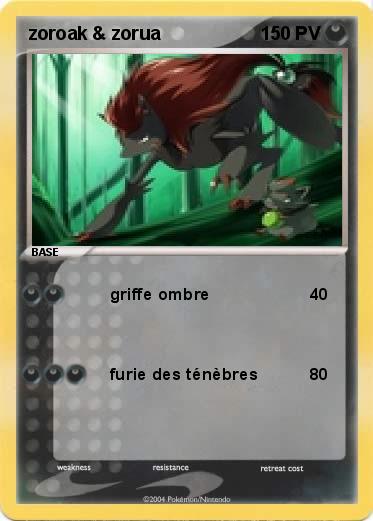 Pokemon zoroak & zorua