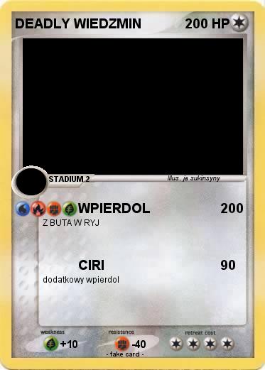 Pokemon DEADLY WIEDZMIN