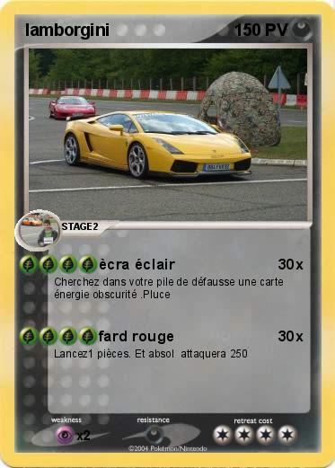 Pokemon lamborgini