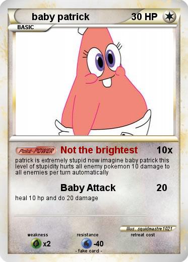 Pokemon baby patrick