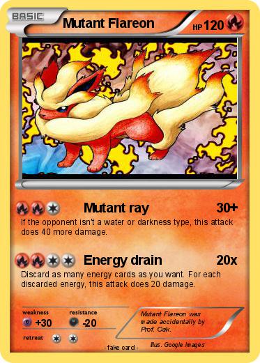 Pokemon Mutant Flareon
