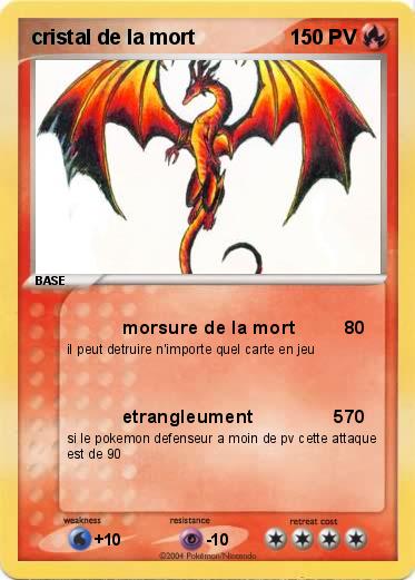 Pokemon cristal de la mort