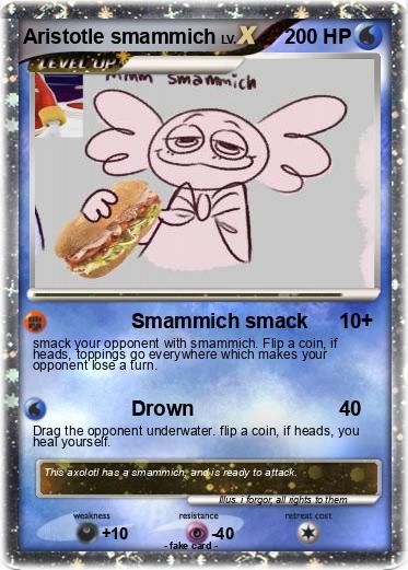 Pokemon Aristotle smammich