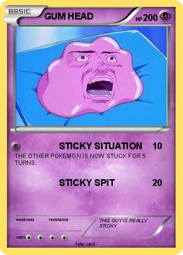 Pokemon GUM HEAD