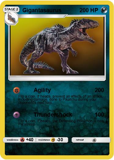 Pokemon Gigantasaurus