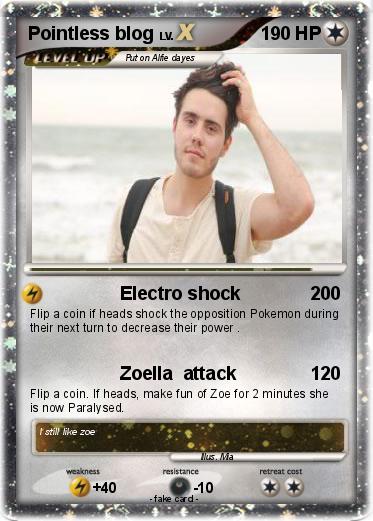 Pokemon Pointless blog