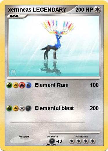 Pokemon xernneas LEGENDARY