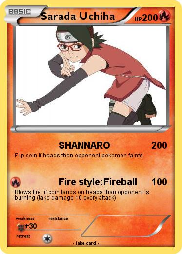 Pokemon Sarada Uchiha