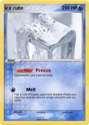 Pokemon Ice cube