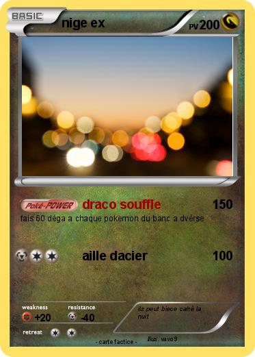 Pokemon nige ex