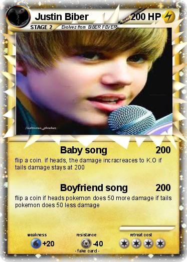 Pokemon Justin Biber