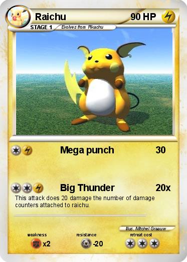 Pokemon Raichu