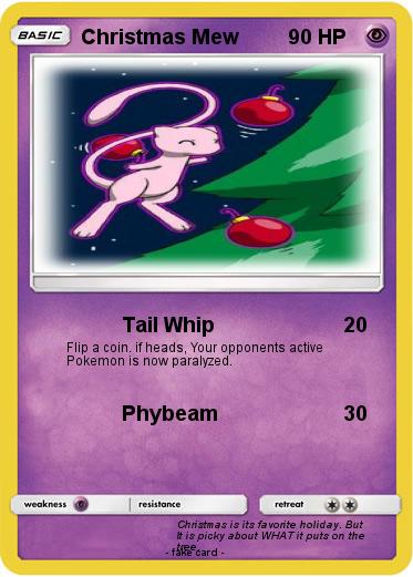 Pokemon Christmas Mew