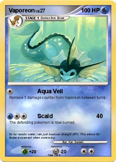 Pokemon Vaporeon