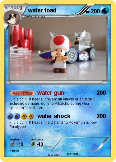 Pokemon water toad