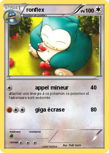 Pokemon ronflex