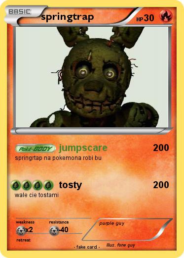 Pokemon springtrap