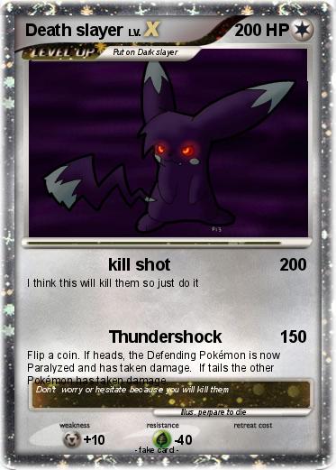 Pokemon Death slayer