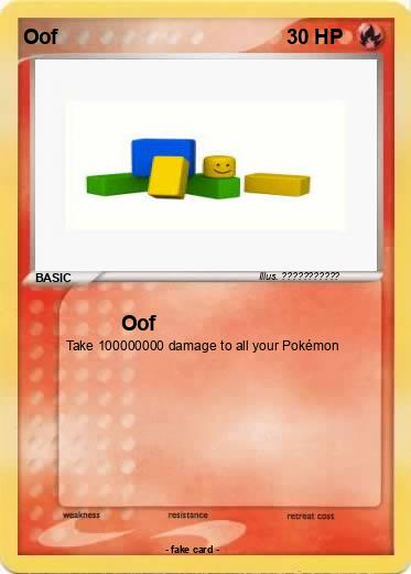 Pokemon Oof