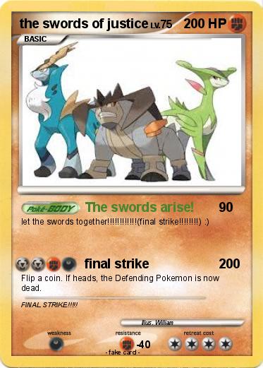 Pokemon the swords of justice