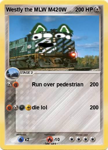 Pokemon Westly the MLW M420W