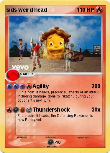 Pokemon sids weird head