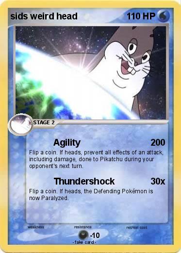 Pokemon sids weird head