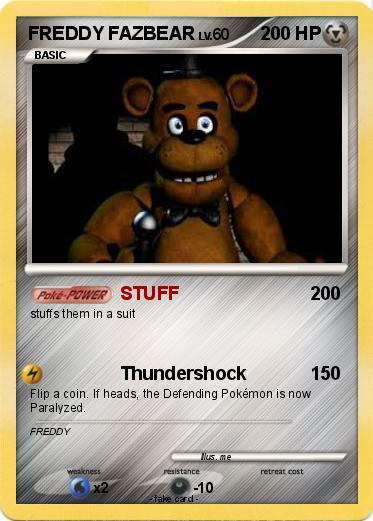 Pokemon FREDDY FAZBEAR