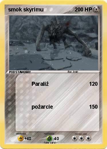 Pokemon smok skyrimu