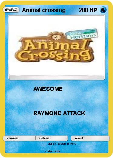 Pokemon Animal crossing
