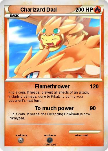 Pokemon Charizard Dad