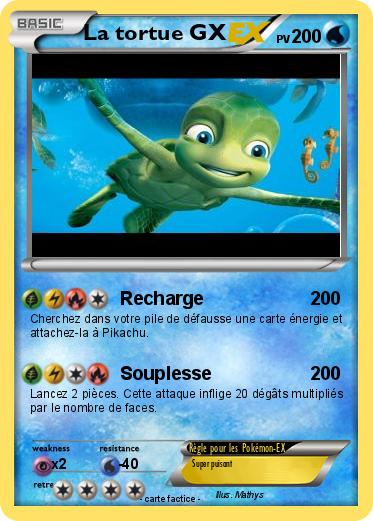 Pokemon La tortue GX