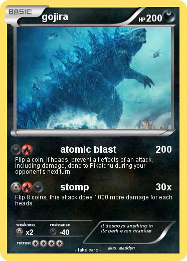 Pokemon gojira