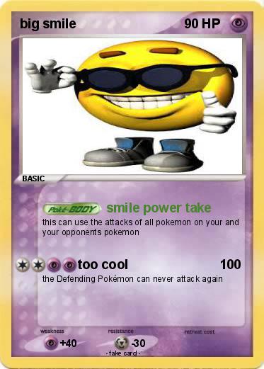 Pokemon big smile