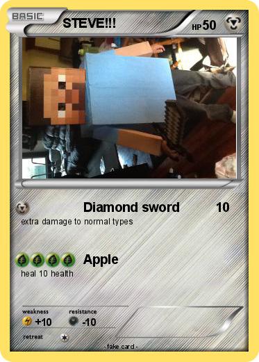 Pokemon STEVE!!!