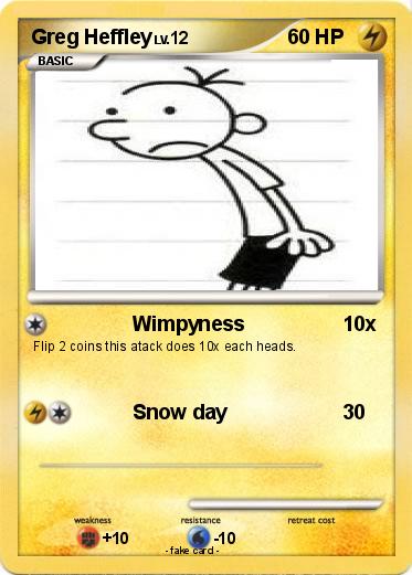 Pokemon Greg Heffley