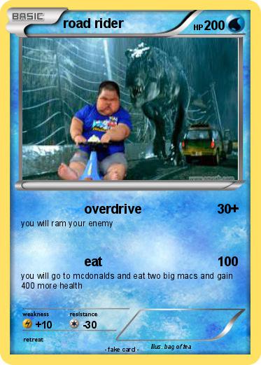 Pokemon road rider